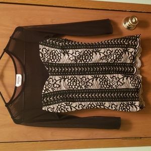 Long sleeve blouse